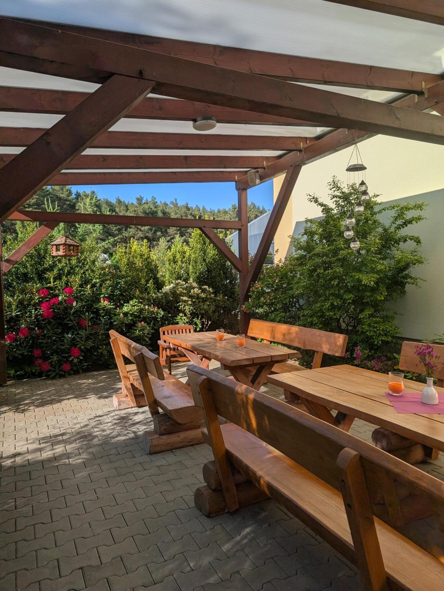Pension Zum Reiterhof, Fewo 2 Schmogrow Dış mekan fotoğraf